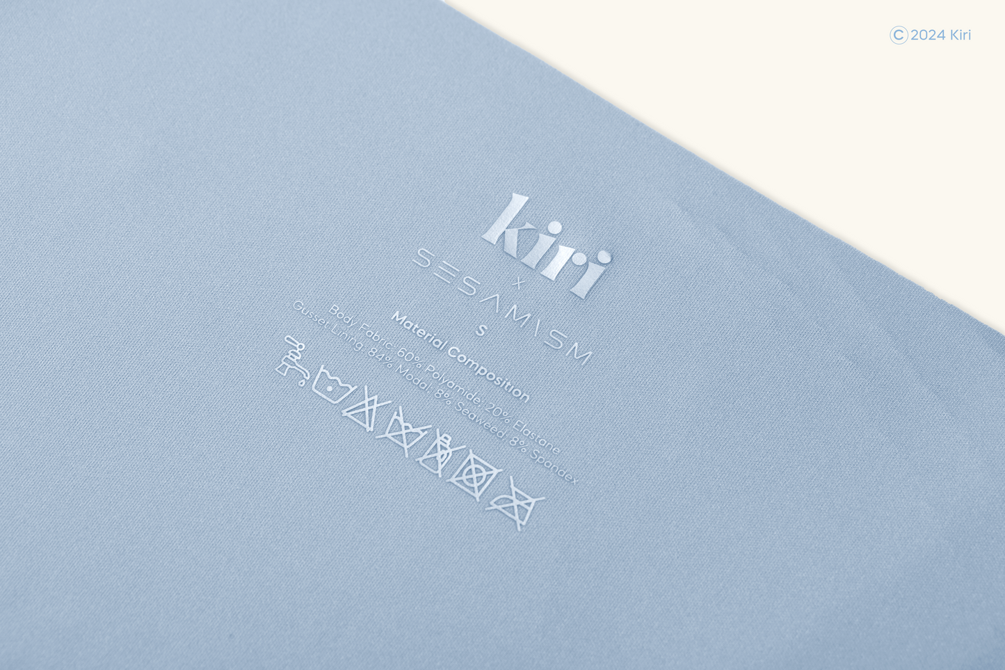 Celeste Blue Daily High-Waist Antibacterial Panty - Kiri