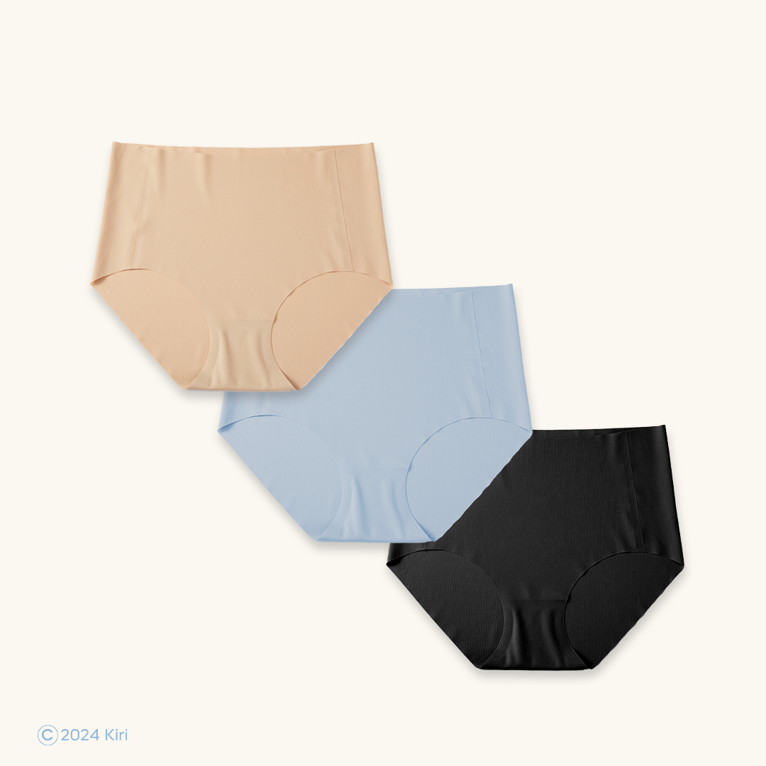 Daily Antibacterial Panty Bundle Set (Set of 3) - Kiri