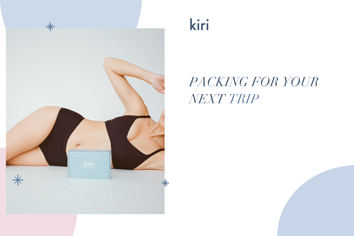 Taking Period Underwear on a Trip: What to Pack and How Many
